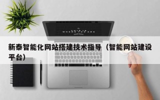 余江新泰智能化网站搭建技术指导（智能网站建设平台）